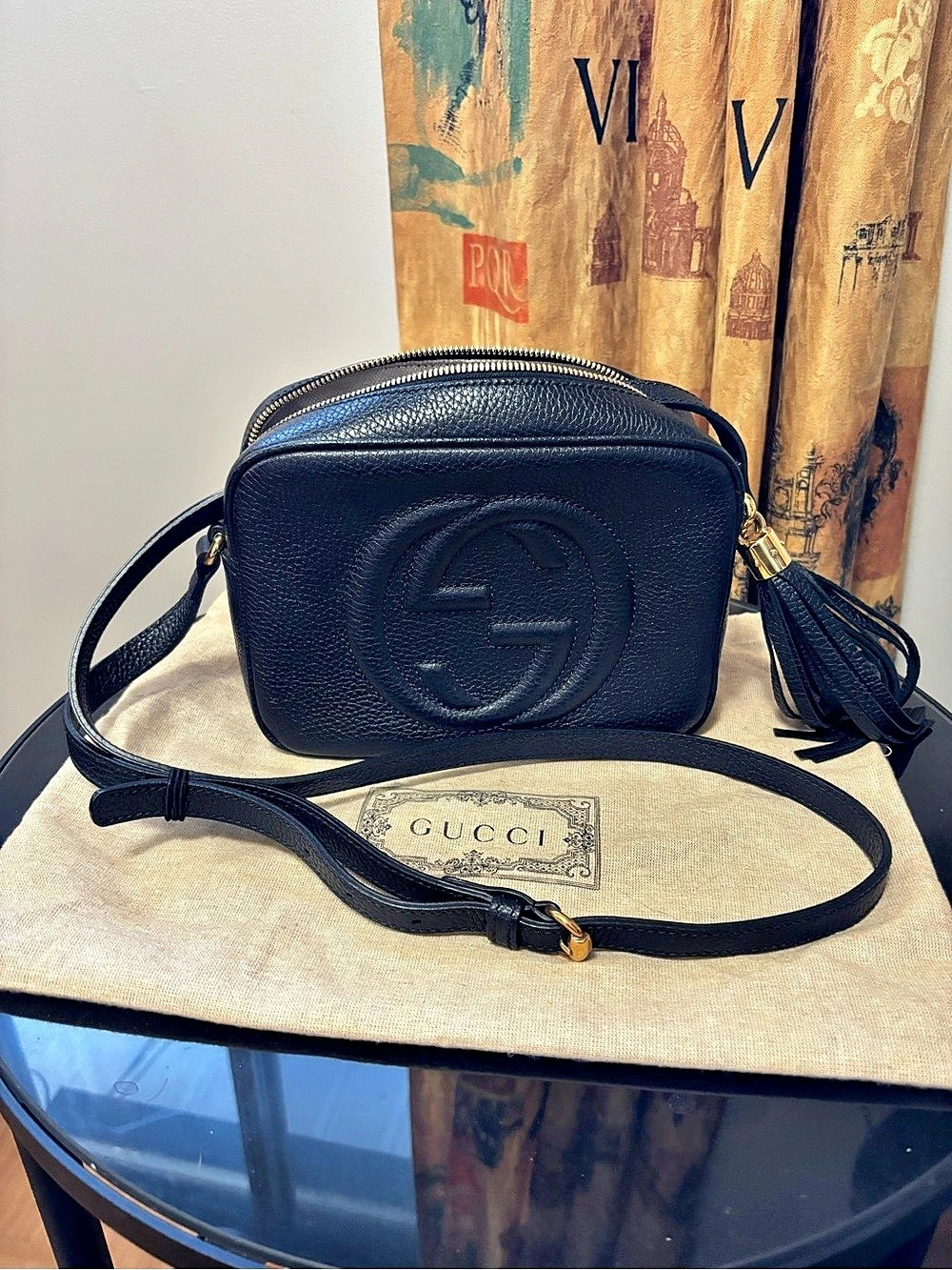 Gucci Soho Disco Bag Black Crossbody Bag
